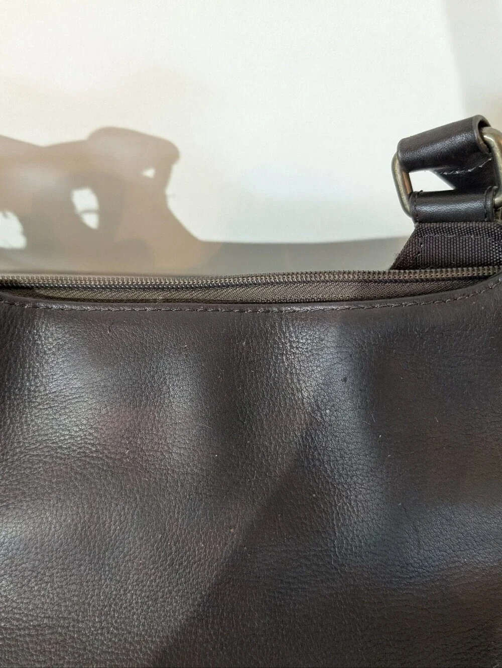 Solo NY Leather Laptop BucketTote Bag in Espresso - Classic Everyday Carry